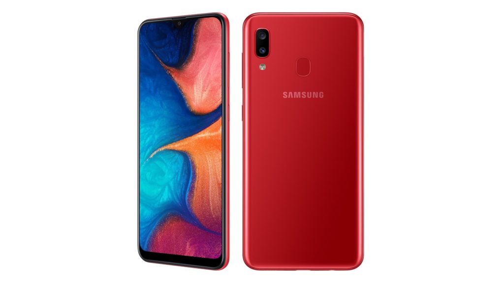 android 10 samsung a20